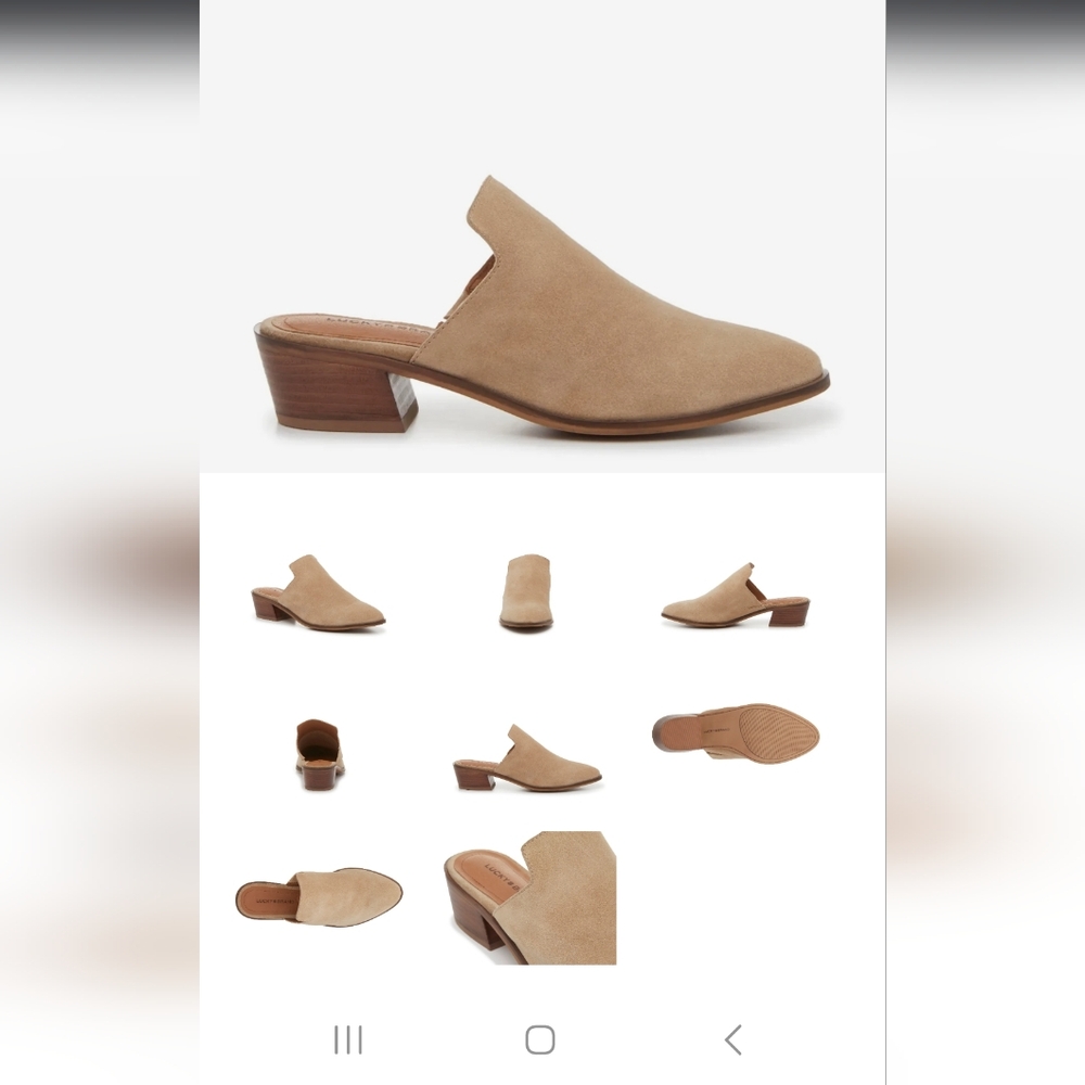 Lucky Brand Meistar mule 7.5 new in box!